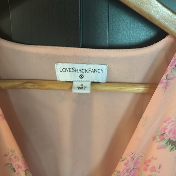 LOVESHACKFANCY for Target Floral Pink Dress - Picture 3 of 6